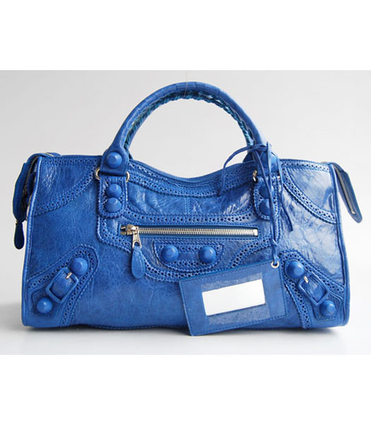 Balenciaga Giant Covered sovradimensionato Part Time Bag Colorato Blu